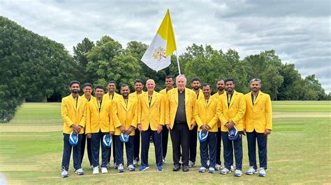 L'équipe de cricket du Vatican en tournée au Royaume.